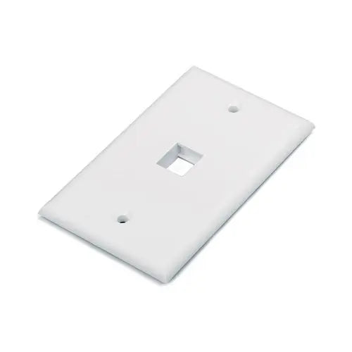 FP-U-1-WH  American Standard Universal Faceplate For 1 Keystone White Hyperline