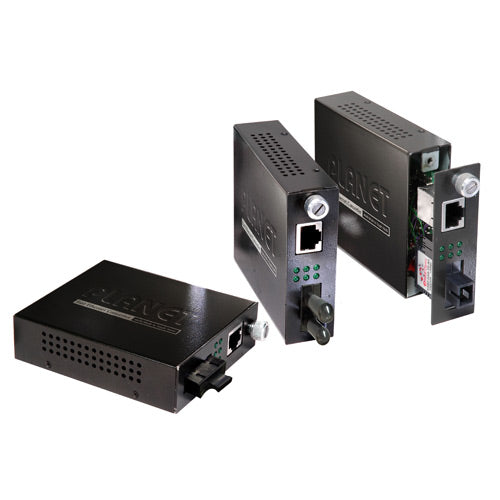 FST-802S15 10/100BASE-TX to 100BASE-FX Smart Media Converter - -
