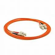 GD-FIB-1101  OM2 SC/SC 3.0mm - 1M PVC Orange Fiber Patch Cord Globall