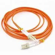GD-FIB-1112 OM2 LC/LC 2.0mm - 2M PVC Orange Fiber Patch Cord Globall