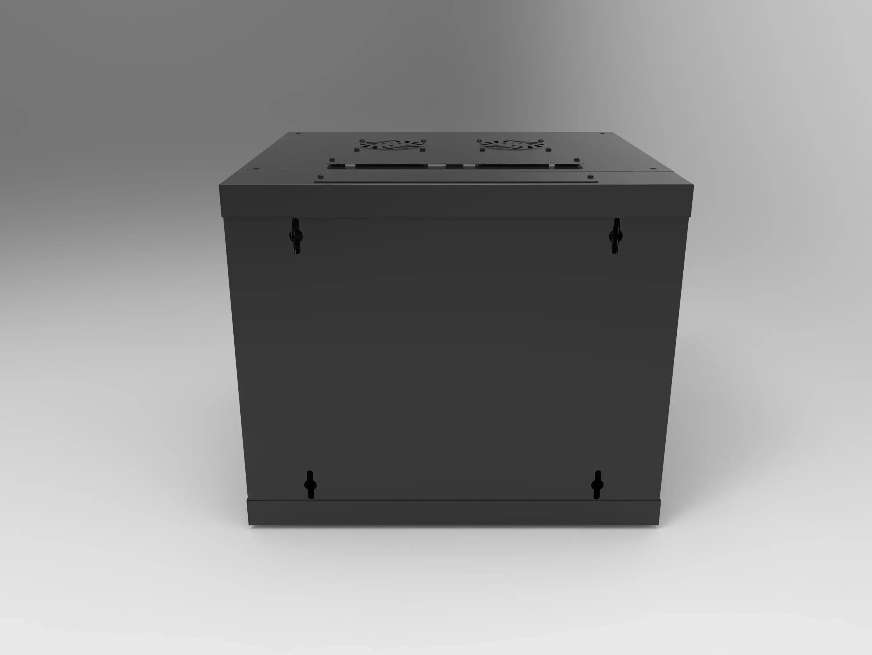 GDWB66093NB  Indoor 9U Wall Cabinet Black Globall