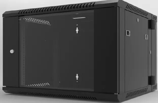 GDWB66093NB  Indoor 9U Wall Cabinet Black Globall