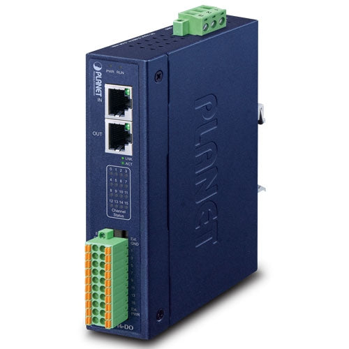IECS-1116-DO Industrial EtherCAT Slave I/O Module with Isolated 16-ch Digital Output