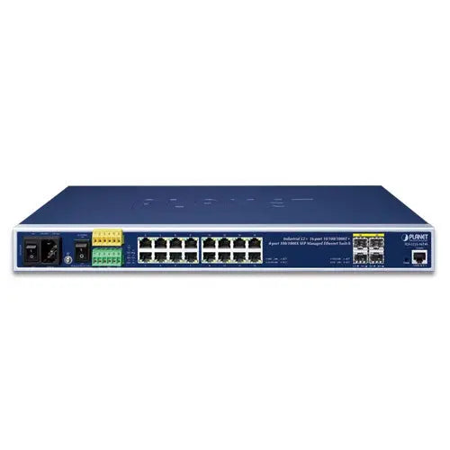 IGS-5225-16T4S Industrial L2+ 16-Port 10/100/1000T + 4-Port 100/1000X SFP Managed Ethernet Switch Planet
