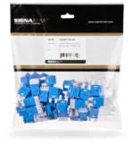KJ458MT25-C6C-BL  Cat6 MT-Series Unscreened Keystone Jacks T568A/B Blue Pack of 25 Signamax