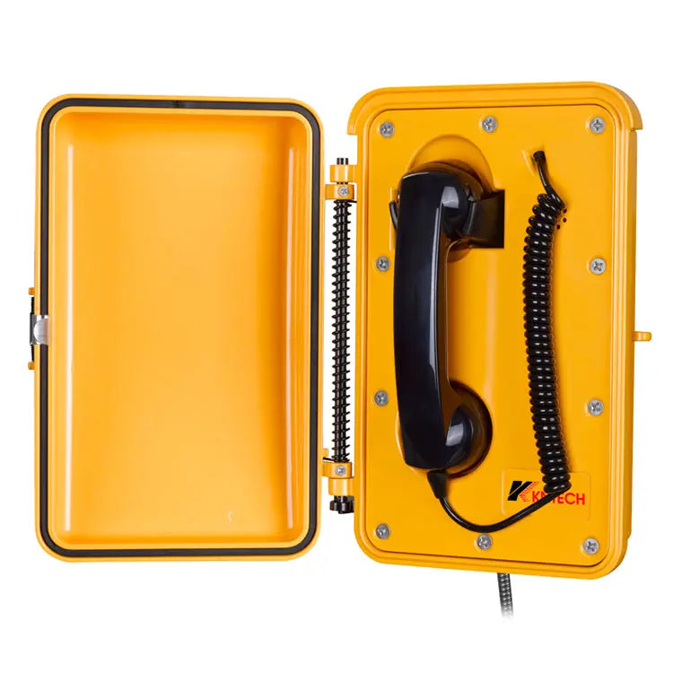 KNSP-03 Weatherproof and Railway Telephone (Analog or IP Version) - Koontech Koontech