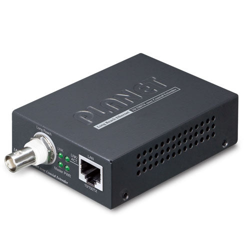 LRE-101c  1-Port 10/100TX over Coaxial Long Reach Ethernet Extender Planet