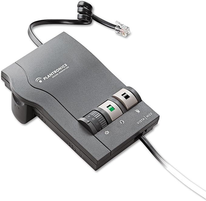 M22 VISTA Headset Amplifier Plantronics