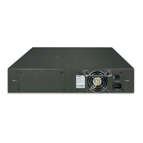 MC-1610MR48 16-Slot Managed Media Converter Chassis with Redundant Power Supply System - -