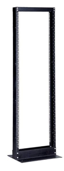 ORV1-45-RAL9005 2 Post Open Rack H-Frame 45U Black Hyperline