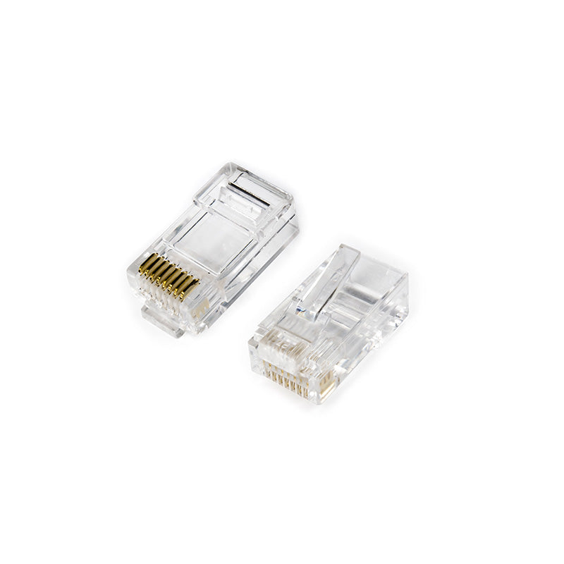 PLUG-8P8C-U-C6-25 Modular Plug RJ-45 for Twisted Pair Cat6 without Insert Pack of 25