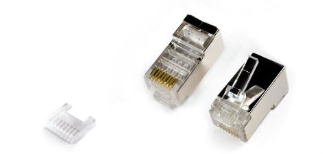 PLUG-8P8C-UV-C6A-SH-25 Universal Plug with Insert Pack of 25