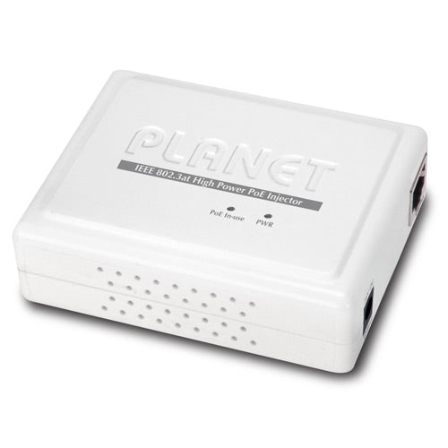 POE-161   Planet -IEEE 802.3at Gigabit High PoE Injector (Mid-Span) -