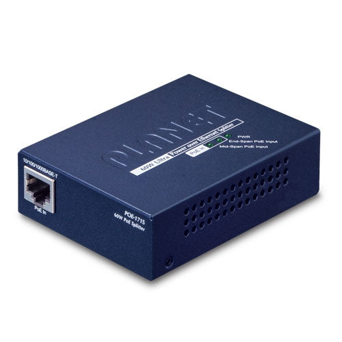 POE-171S    Single-Port 10/100/1000Mbps Ultra PoE Splitter (12V/19V/24V) -  -