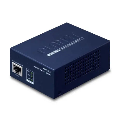 POE-173S    Single-Port 10/100/1000Mbps 802.3bt PoE++ Splitter Planet