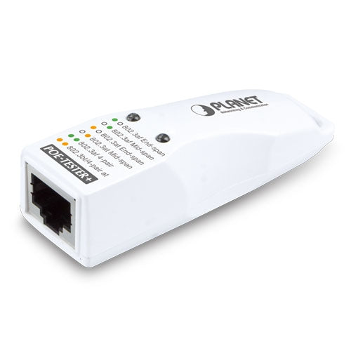 POE-TESTER+  IEEE 802.3af/at/bt Power over Ethernet Tester - Planet