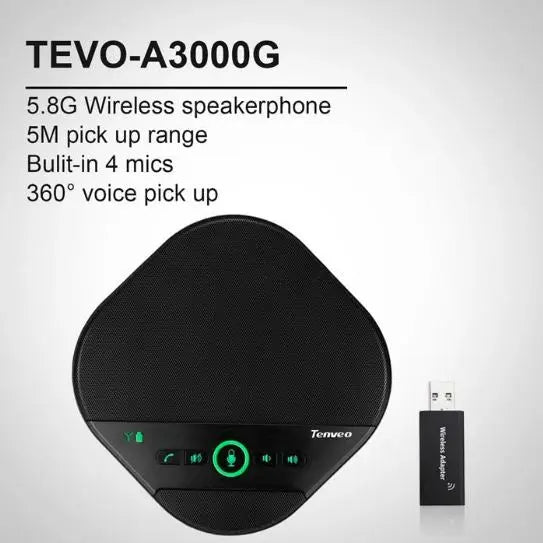 TEVO-A3000G  USB  Wireless Speakerphone - Tenveo Tenveo
