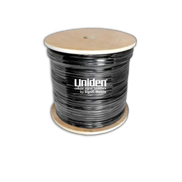 UNI-114  U400 Ultra Low Loss Cable 500 feet (153m) - Uniden Uniden
