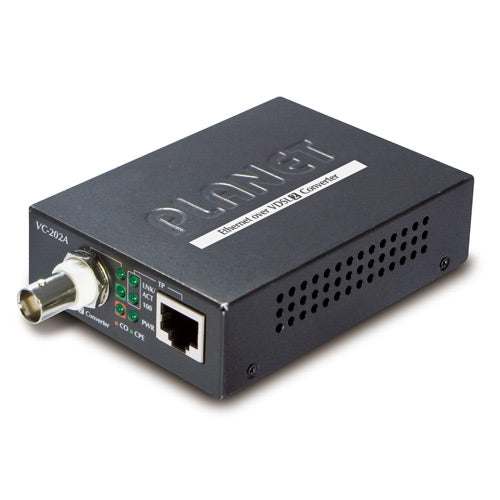 VC-202A -1-Port 10/100Base-TX + 1-Port BNC Ethernet over Coaxial Extender