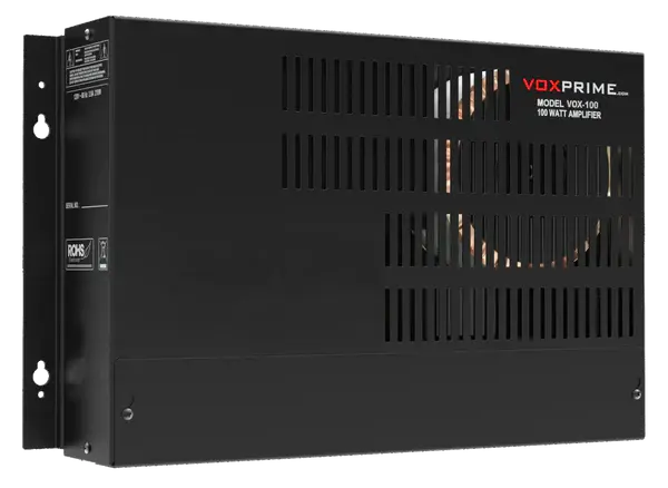 VOX-100  Wall Mount 70V Telephone Paging Amplifier with Night Ringer (100W) Voxprime