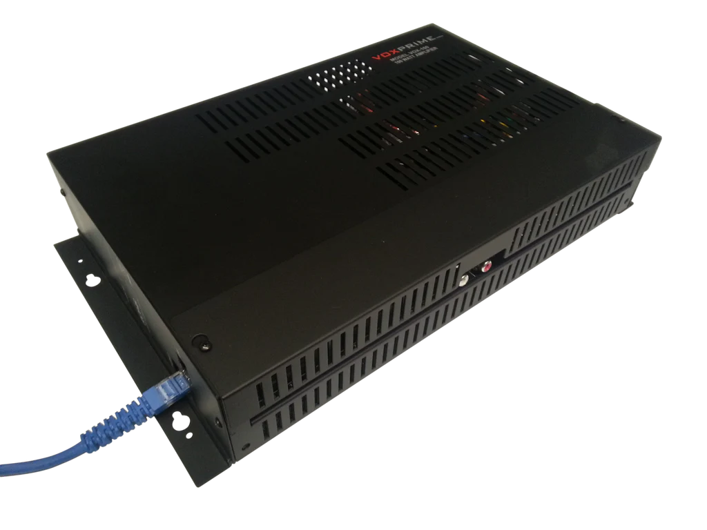 VOX-200 SIP  Wall Mount SIP-Enabled 70V Telephone Paging Amplifier (200W)