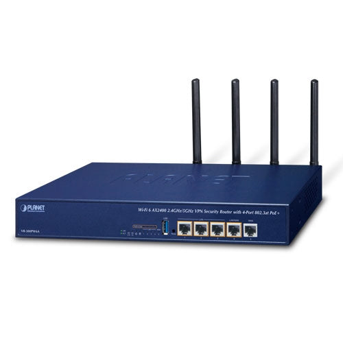 VR-300W6A Wi-Fi 6 AX2400 2.4GHz/5GHz VPN Security Router -