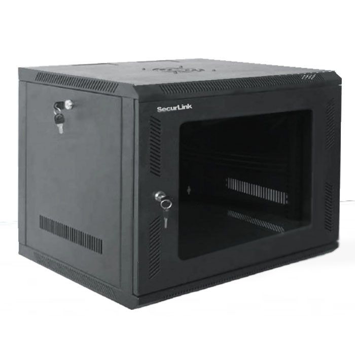 CBN-WD-9U60 SECURLINK WALL MOUNT/GLASSDOOR CABINET