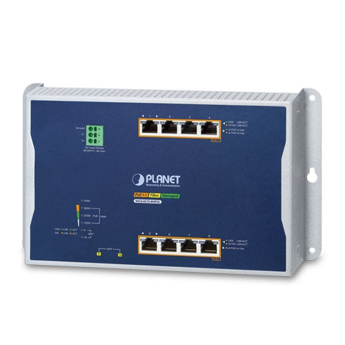 WGS-4215-8HP2S 4-Port 10/100/1000T 802.3bt 95W PoE + 4-Port 10/100/1000T 802.3at PoE - -