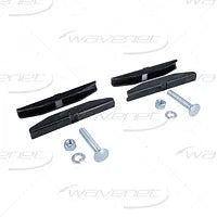 WL-BSKTPR-BK  Butt-Splice Kit Black Straight-Pair 90 OR 45 Degree Fixed (2 in a bag)