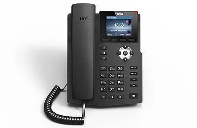 X3SP Fanvil 2 lines Entry Level Color Display Phone with HD, POE Fanvil
