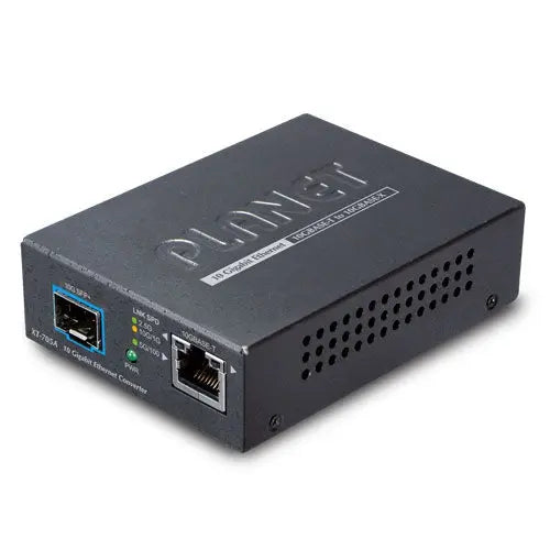 XT-705A  10G/5G/2.5G/1G/100M Copper to 10GBASE-X SFP+ Media Converter Planet Planet