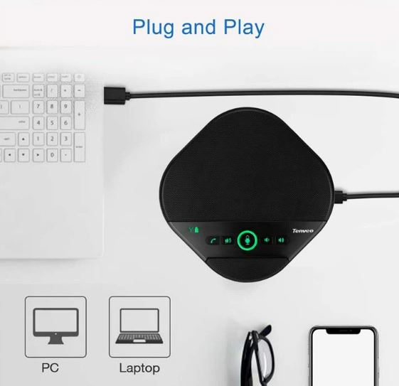 TEVO-A3000G  USB  Wireless Speakerphone - Tenveo
