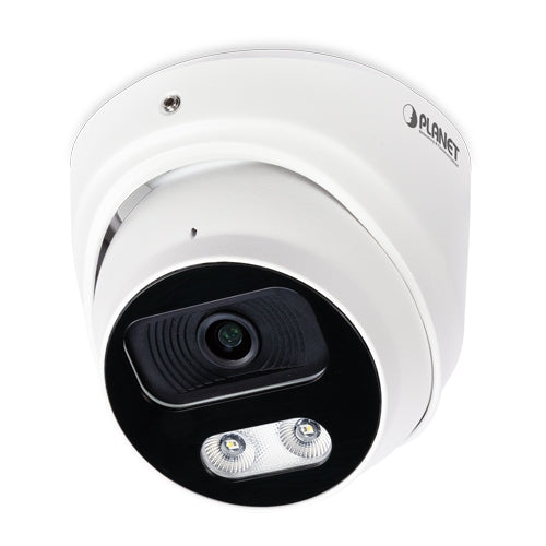 ICA-4880    H.265+ 8MP Full Color Smart IR Dome IP Camera Planet