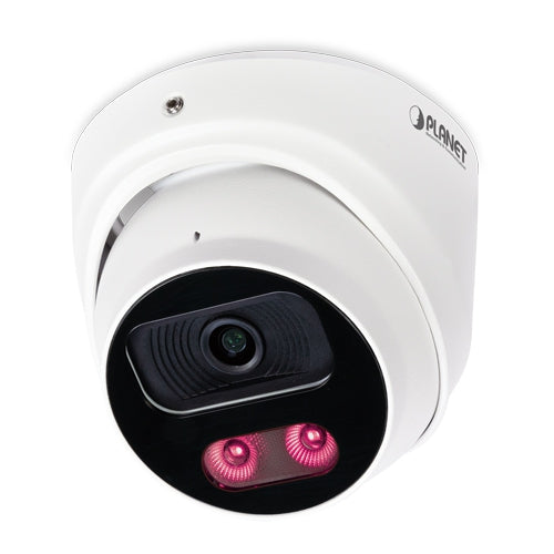 ICA-4880    H.265+ 8MP Full Color Smart IR Dome IP Camera Planet