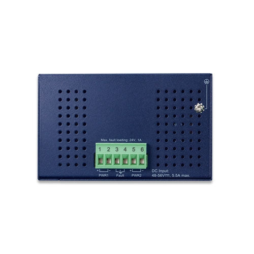 Industrial 8-Port 10/100TX 802.3at PoE + 2-Port Gigabit TP/SFP Combo Ethernet Switch - IFGS-1022HPT(v2) - Planet