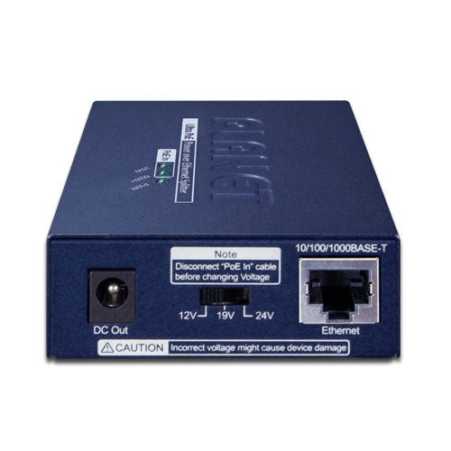 POE-172S    Single-Port 10/100/1000Mbps Ultra PoE Splitter (12V/19V/24V) -  -