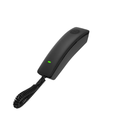 H2U Professional Wall-Mounted Hotel Phone BLACK - Fanvil