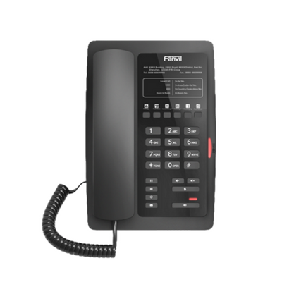 H3W Black    Fanvil H3W WiFi IP Phone Black -