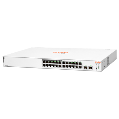 JL813A  Aruba Instant On 1830 24G 12POE Class4 PoE 2SFP 195W Switch