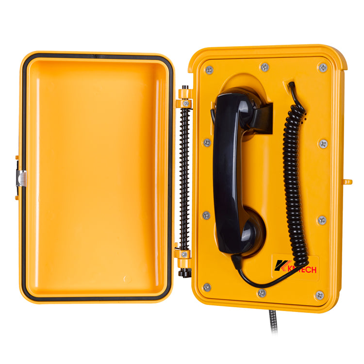 KNSP-03 Weatherproof and Railway Telephone (Analog or IP Version) - Koontech