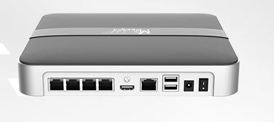 MS-N1004-UPC 4K H.265 Mini PoE NVR 1000 Series Ultra-mini Size with 4-CH PoE Ports