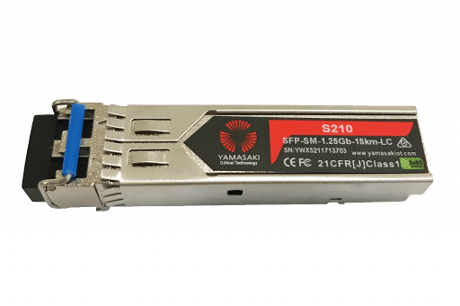 YAS210 SFP LC SM 1310nm 20km 1.25G Duplex Indoor