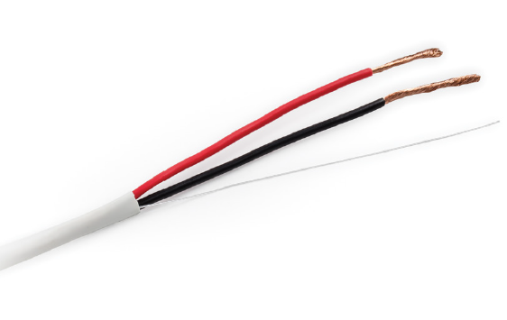 SPK2-14AWG-CU9-STR-CMR-WH-500F (Cable Speaker 14/2 105 Strand CMR White 500ft) Hyperline