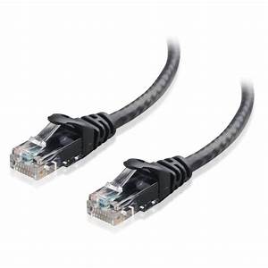 PC-LPM-STP-RJ45-C6-25F-BK Category 6 Shielded Ethernet Cable 25FT Black
